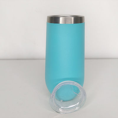 Bouteilles sous vide Thermoses 10 oz Champagne Tumbler avec impression de logo personnalisé