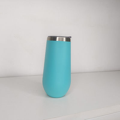 Bouteilles sous vide Thermoses 10 oz Champagne Tumbler avec impression de logo personnalisé