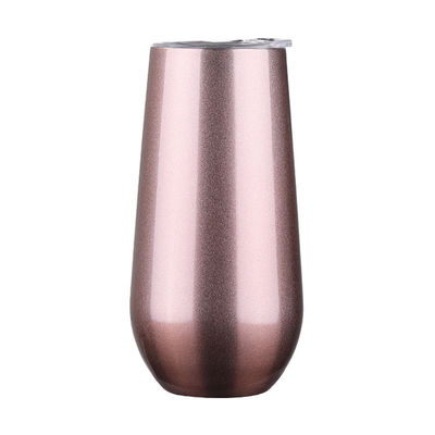 Les enfants 10 oz 6 oz oeuf forme de tasse de vin sous vide isolé en acier inoxydable sublimation Tumbler