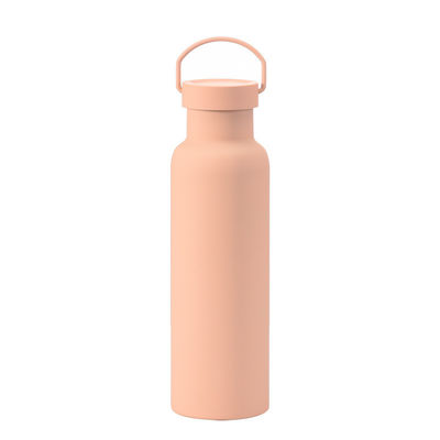 Bouteille d'eau isolée en acier inoxydable double paroi à vide à large bouche