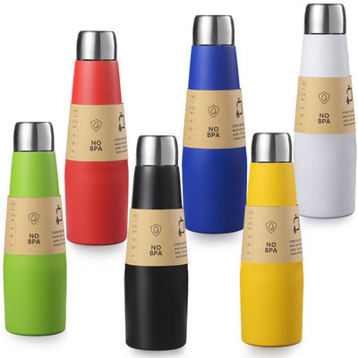 18 OZ Bouteille d'eau en forme de cola en acier inoxydable Bouteille thermique Style de conception de sport