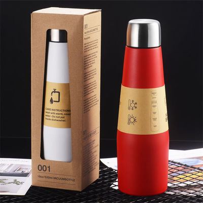 18 OZ Bouteille d'eau en forme de cola en acier inoxydable Bouteille thermique Style de conception de sport