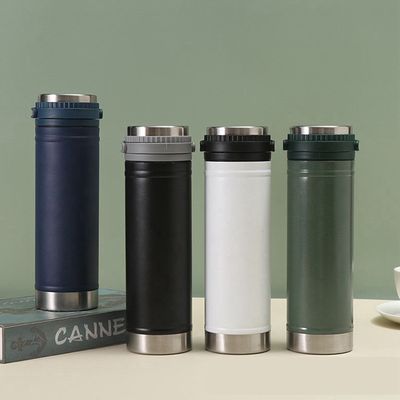 Options de couleurs multiples 750 ml bouteille d'eau métallique choix durable pour les voyages en plein air