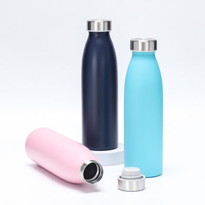 Bouteilles sous vide Thermoses 500 ml Bouteille d'eau en acier inoxydable à double paroi écologique