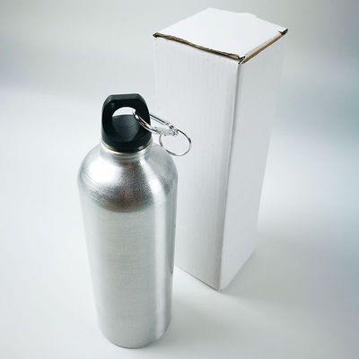 Bouteille d'eau de vélo de montagne avec carabineur et eau bouillante applicable en alliage d'aluminium